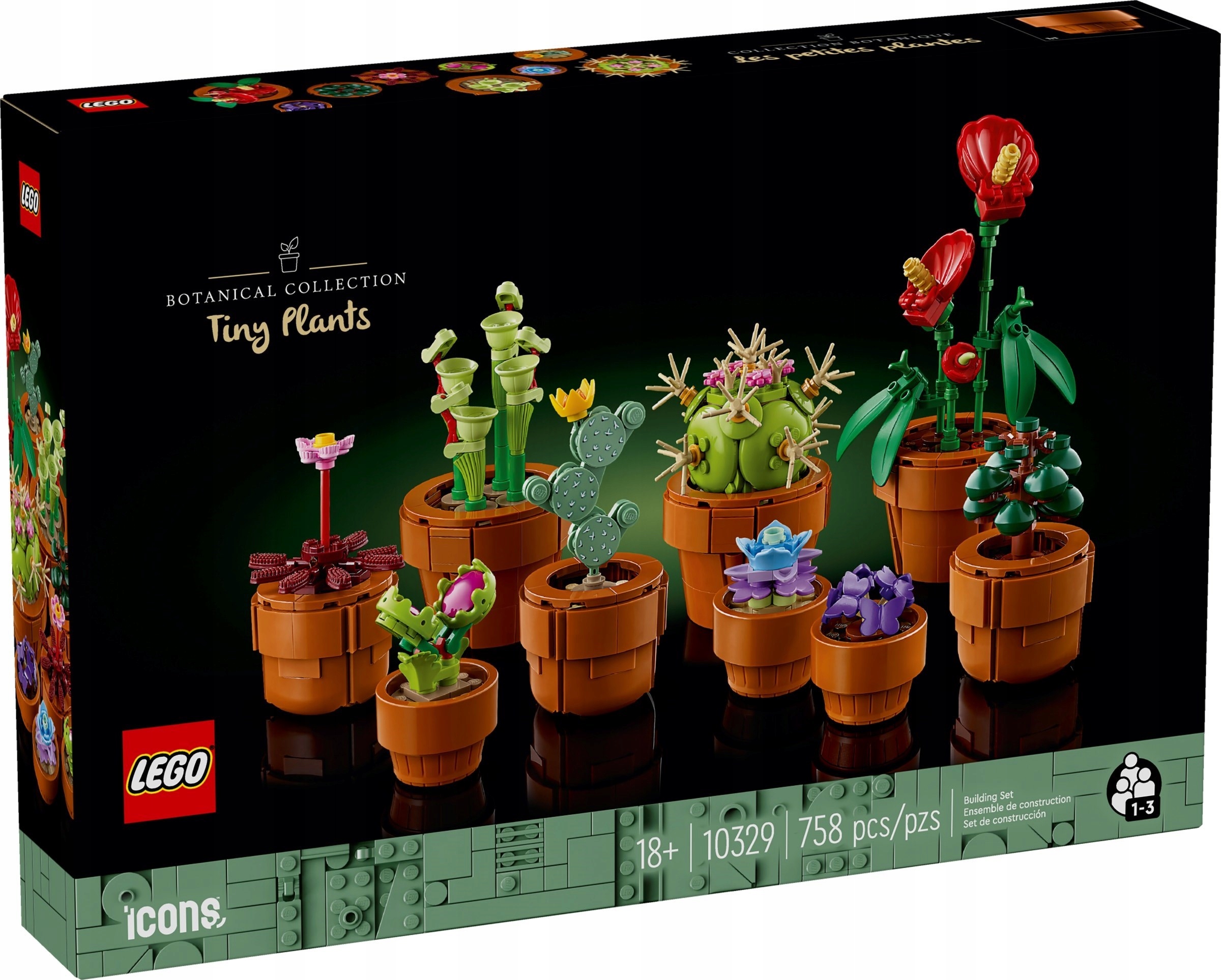 Lego Icons 10329 Malé rostlinky