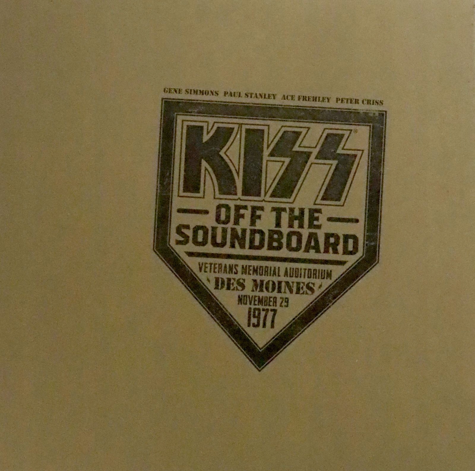 Kiss: Kiss Off The Soundboard: Live In Des Moines [2XWINYL]