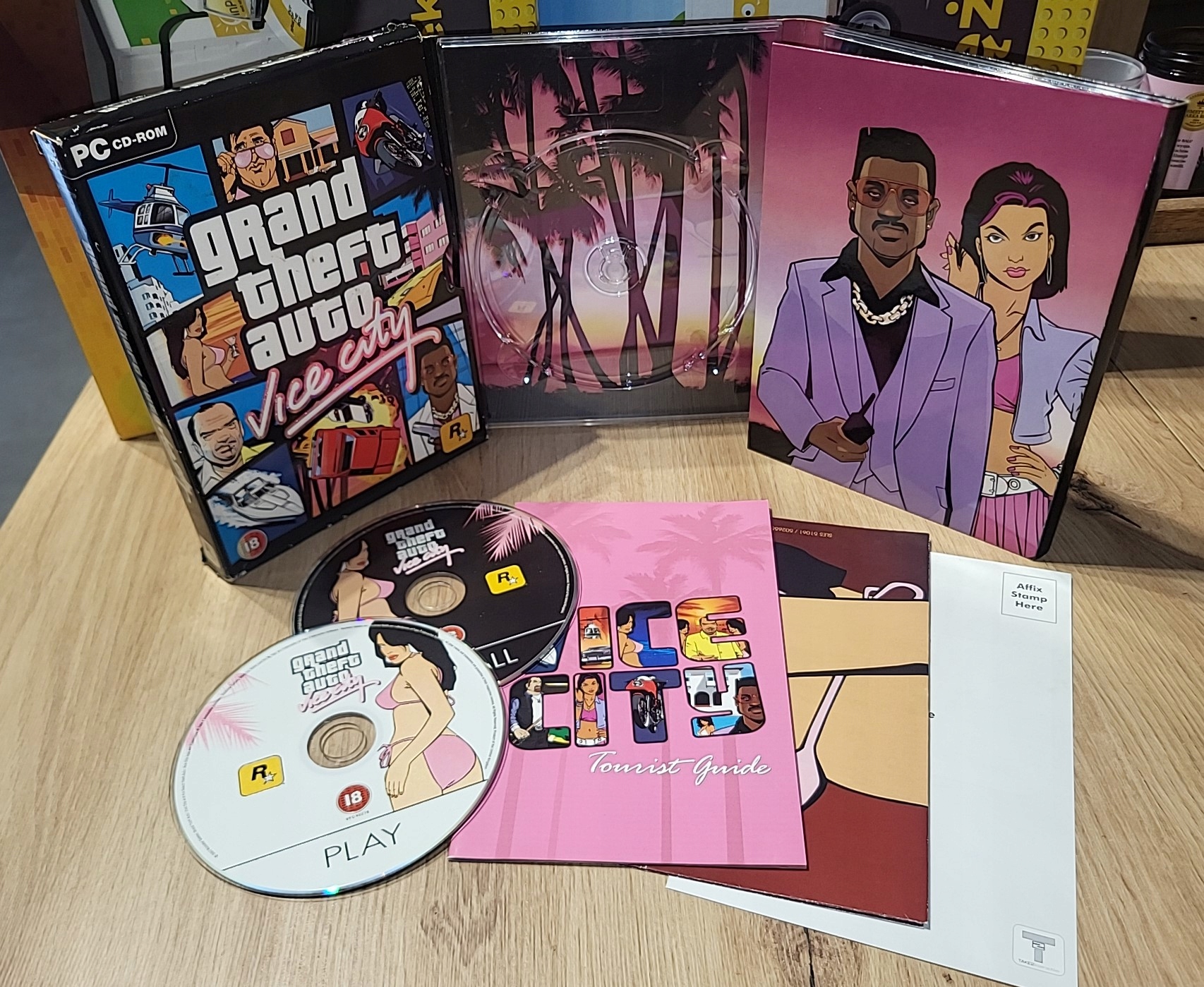 Grand Theft Auto Vice City Official Soundtrack Box Set 7 Cd