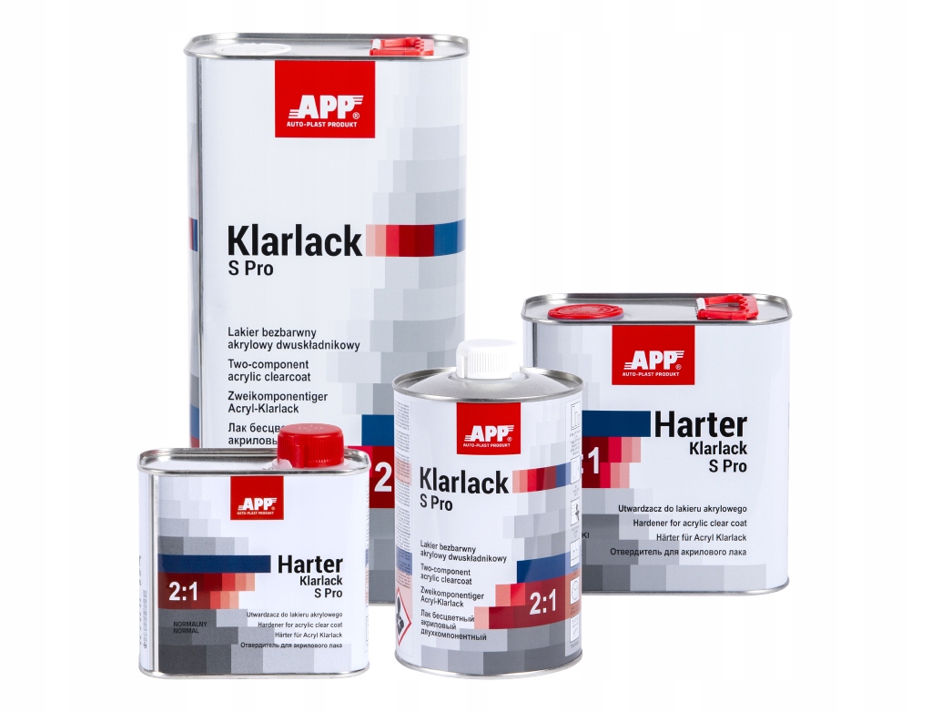 APP Acryl Klarlack HS S Pro 2: 1 с эффектом 7,5 л