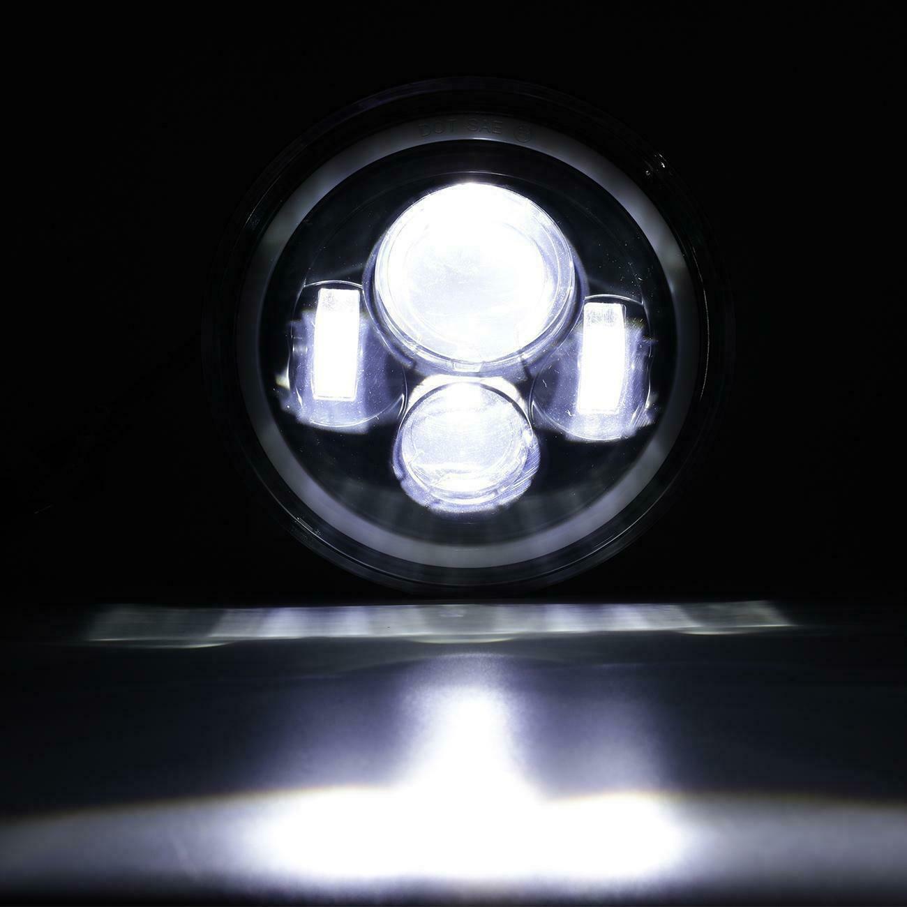 7 CALI REFLEKTOR LAMPA LED PRZEDNIA MOTOCYKL 150W Dopasowanie do pojazdu produkt uniwersalny