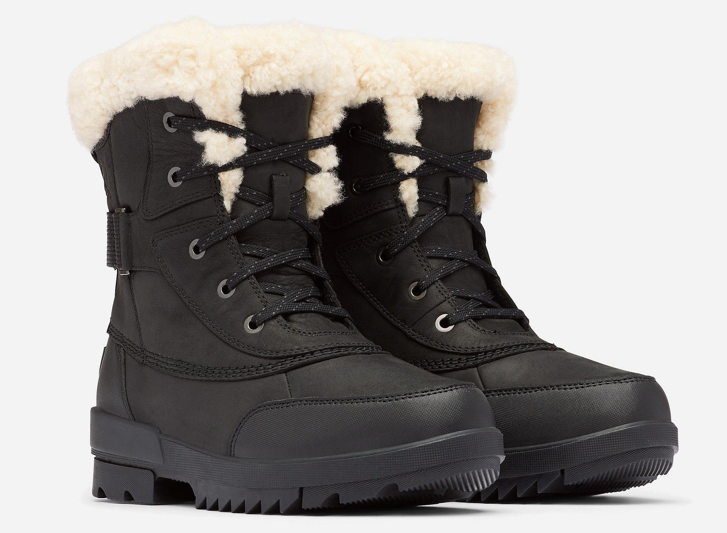 Sorel Torino II Parc Wp Śniegowce Wodoodporne Damskie Skórzane 200G 36