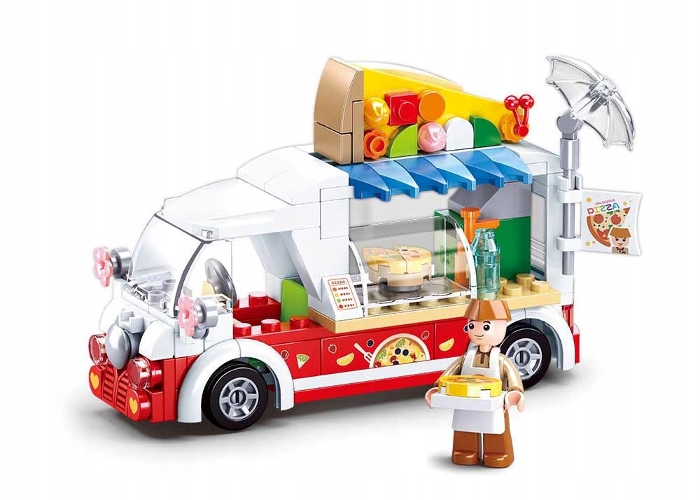 

Klocki Sluban Food Truck Pizzeria