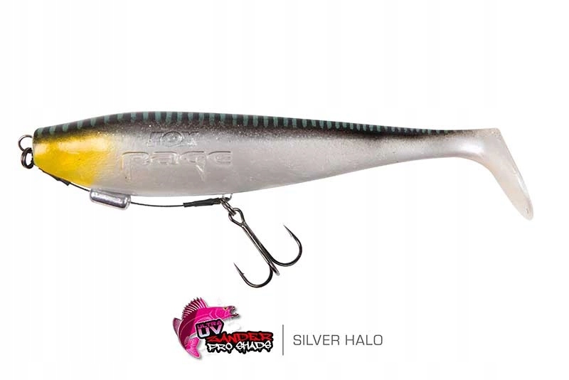 Przynęta Fox Rage Zander Pro Shad Loaded 18cm Uv Silver Halo