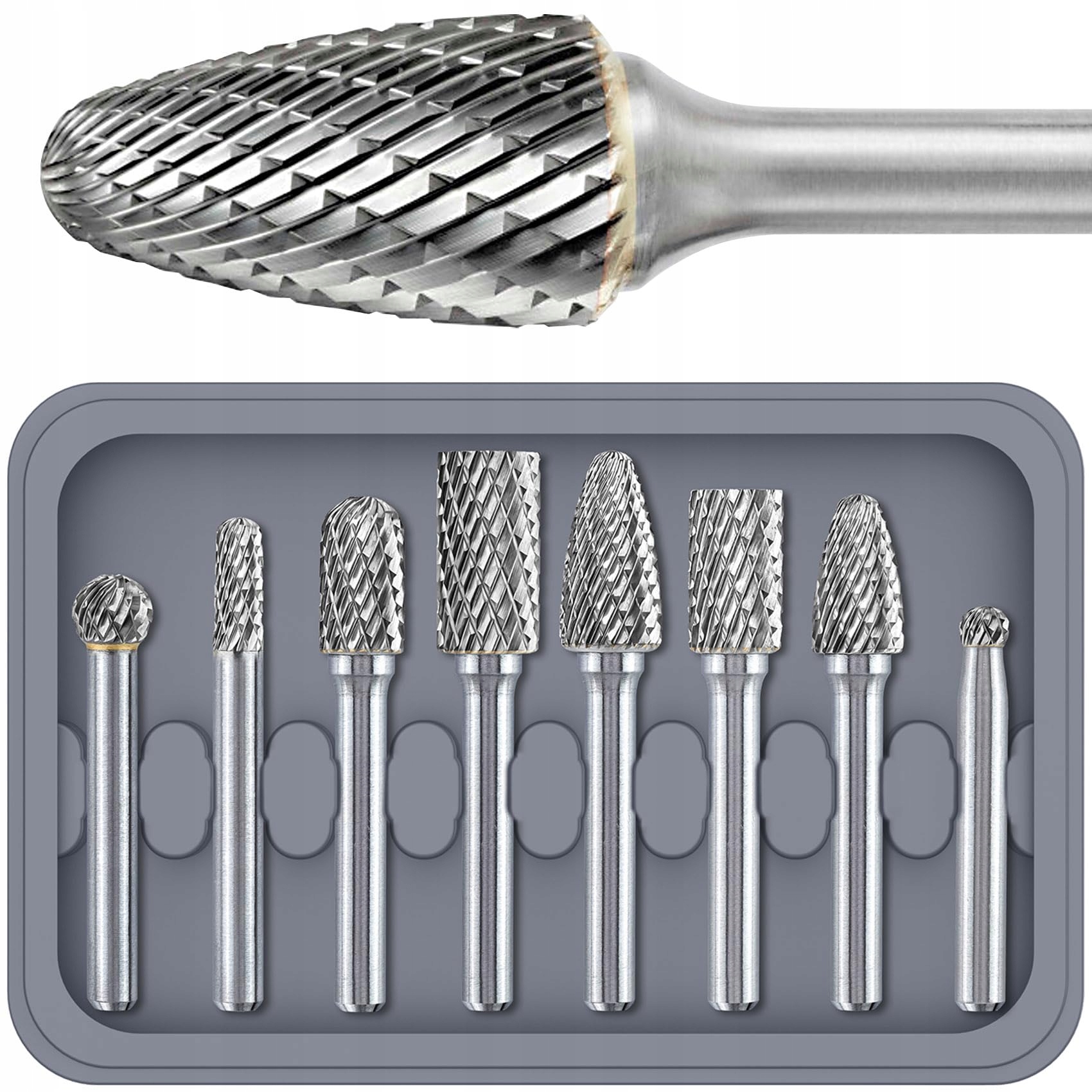 Stopkové Frézy Na Dřevo, Řezbářství, Karbid Wolframu, Pilníky 8KS