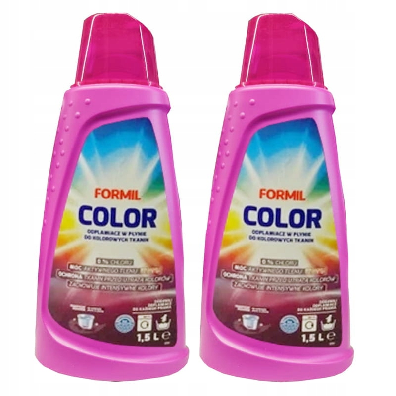 Formil Color Odplamiacz w płynie do tkanin kolorowych 2 x 1,5 l