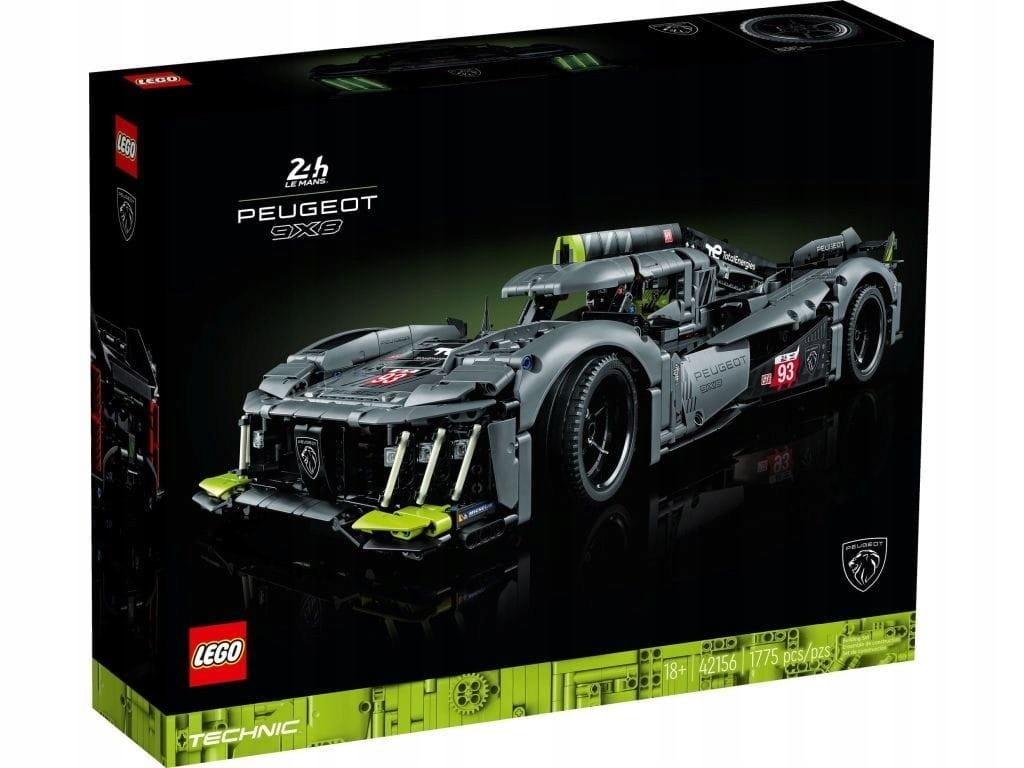 Lego Technic 42156 Peugeot 9X8 Le Mans Hybrid