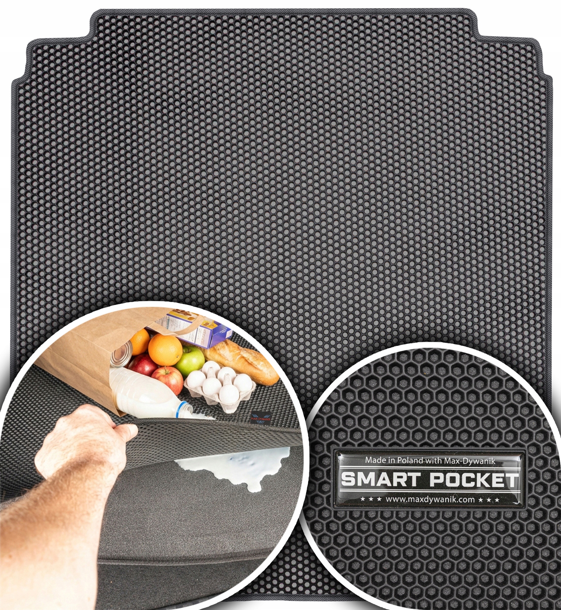 Peugeot 607 Sedan 1999-2010 Vložka batožinového priestoru Eva Smart Pocket