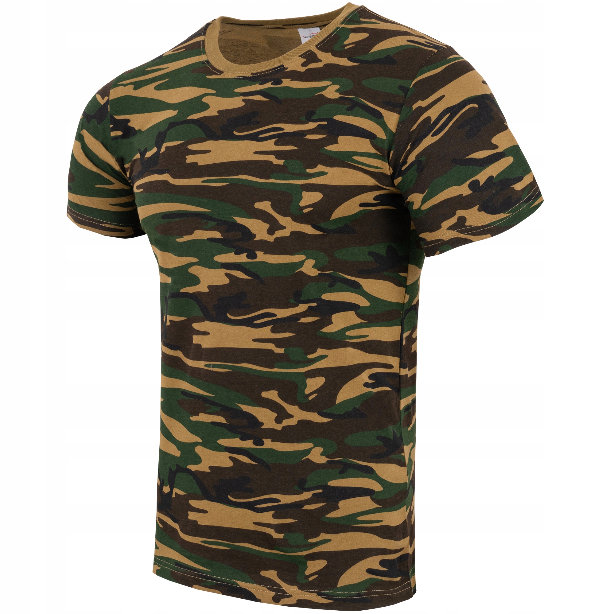 MĘSKI T-SHIRT BAWEŁNA PODKOSZULEK BLUZKA MORO XXL Marka Lambeste