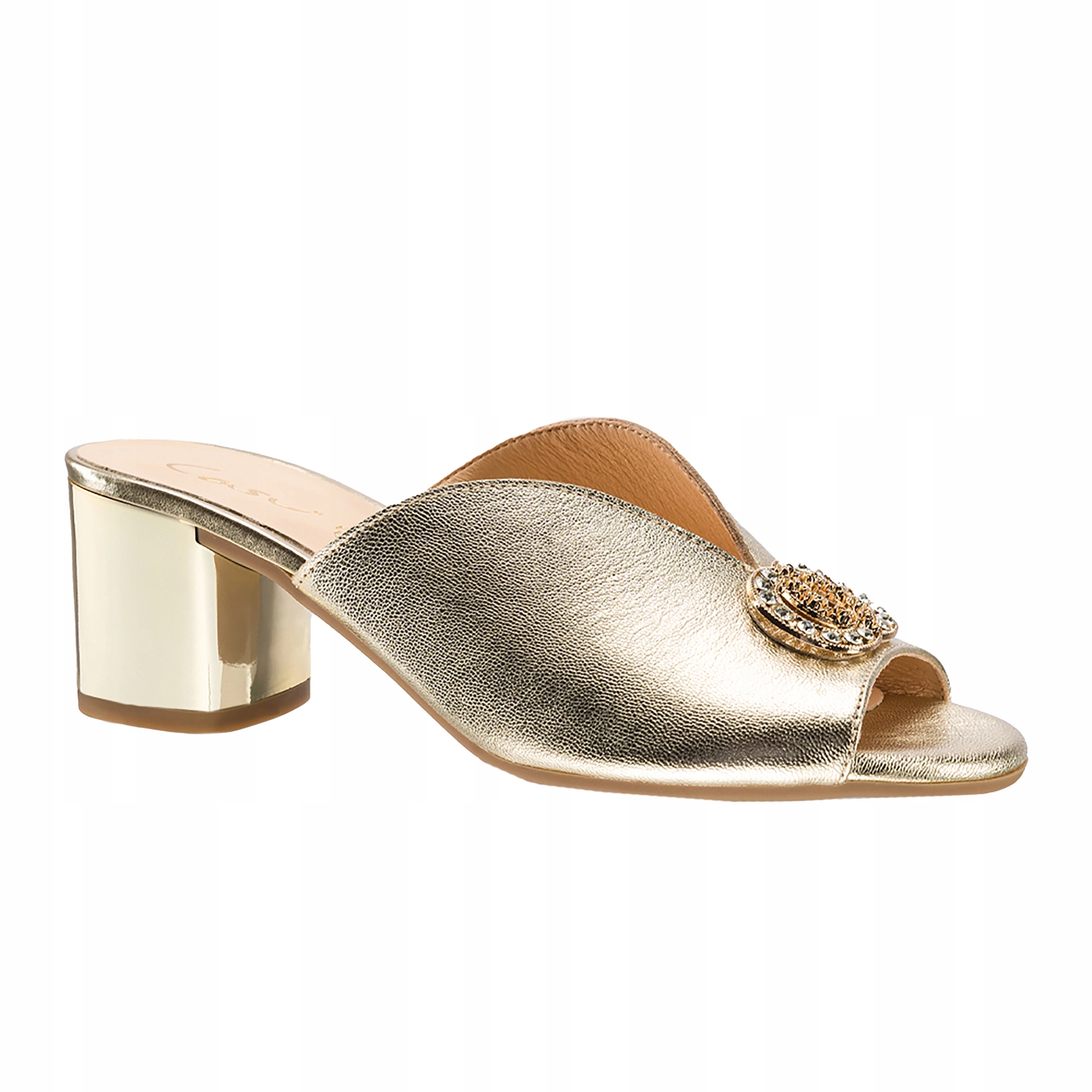 Zlaté Nazouváky Na Kostce, Zabudovaný Polský Výrobek, velikost 39