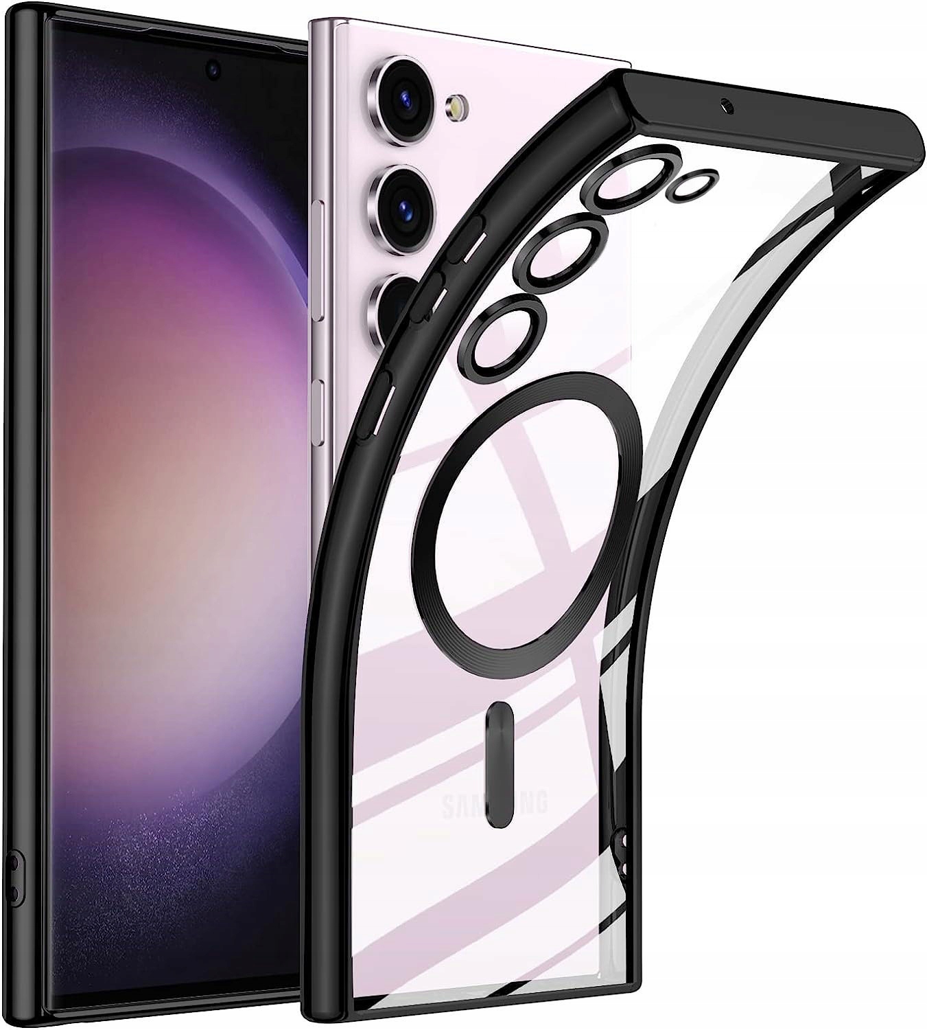 ETUI MAGNETYCZNE DO MAGSAFE DO SAMSUNG S21 FE 5G +SZKŁO