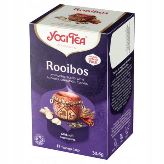 Yogi Tea Čaj Rooibos Bio 17 sáčků (sáčky)