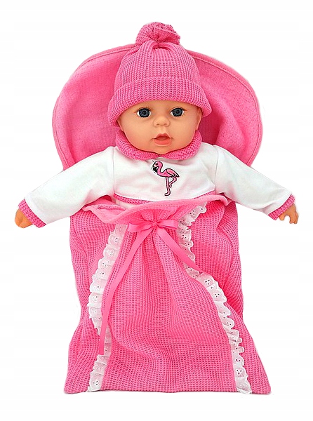 ŚPIWOREK dla lalki BABY bobas BORN BECIK rożek Seria 1