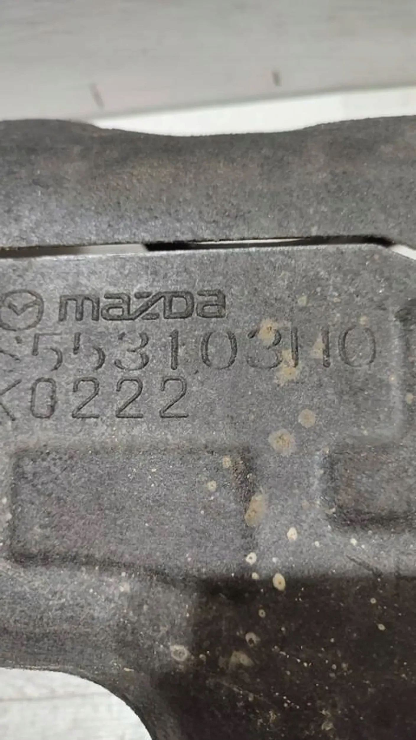 Mazda 3 III BM 17r Blende Abdeckung termiczna