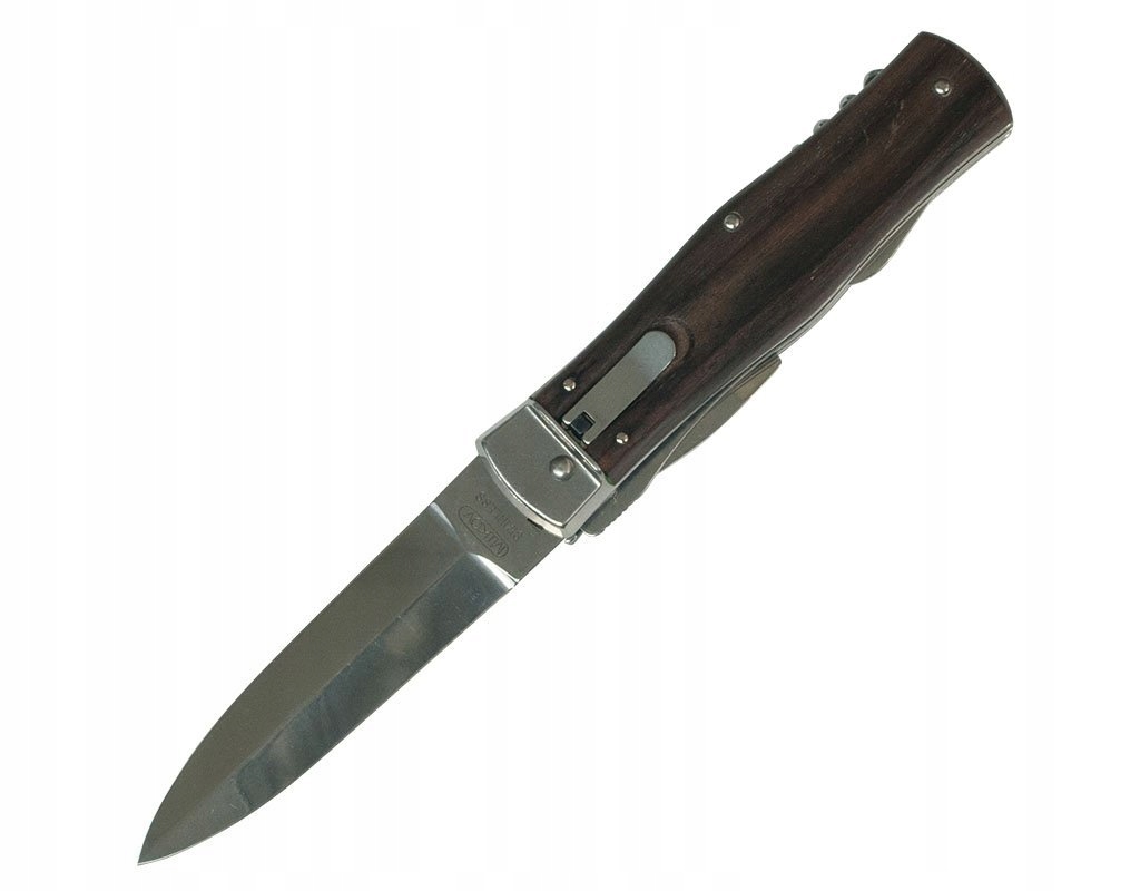 Nůž Mikov Predator, ocel 420, dřevěná rukojeť