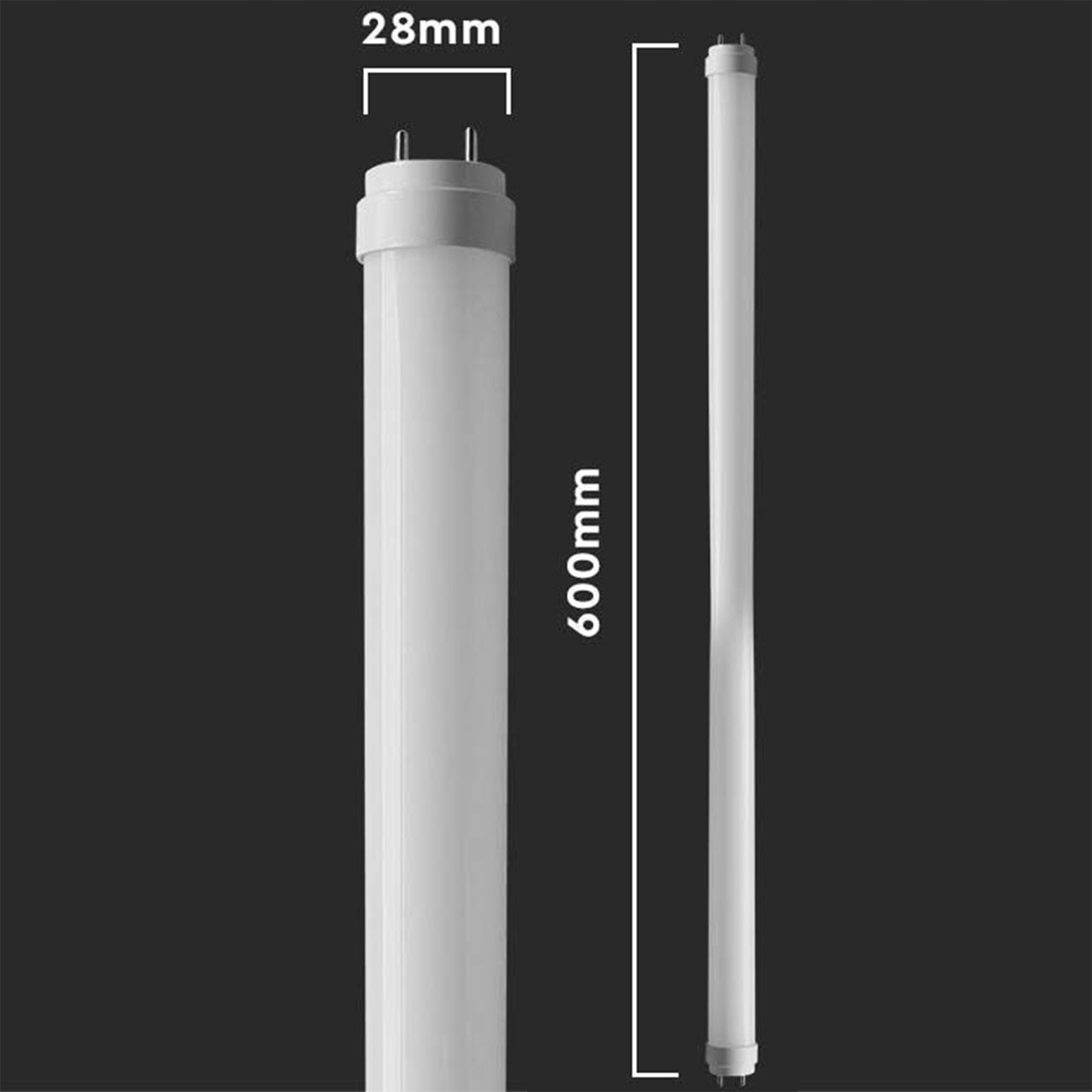 10x Świetlówka LED Tuba G13 T8 9W 4000K 60cm Rodzaj LED