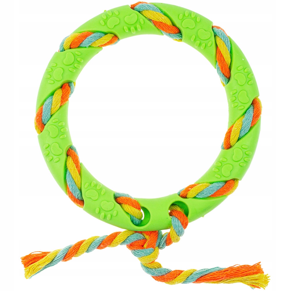 

Zabawka dla psa Ring ze sznurem dla szczeniaka