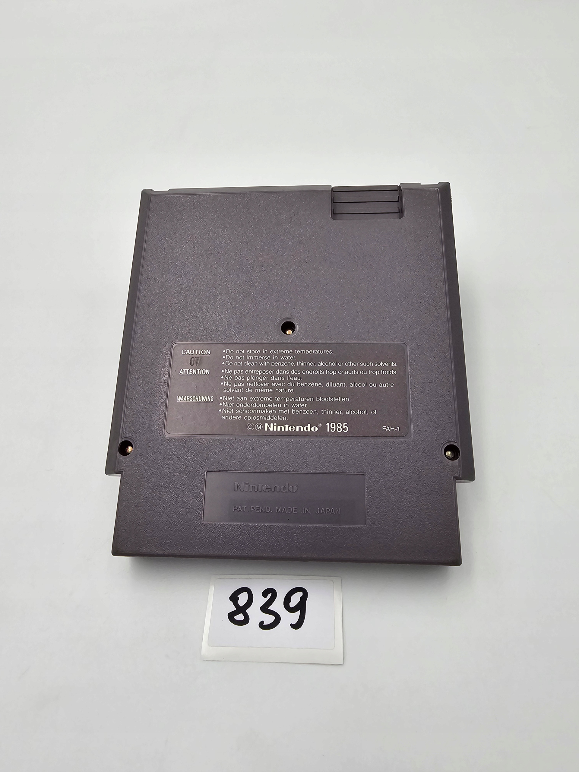 NINTENDO NES SUPER MARIO BROS 2 ORYGINAŁ EAN (GTIN) 045496630386