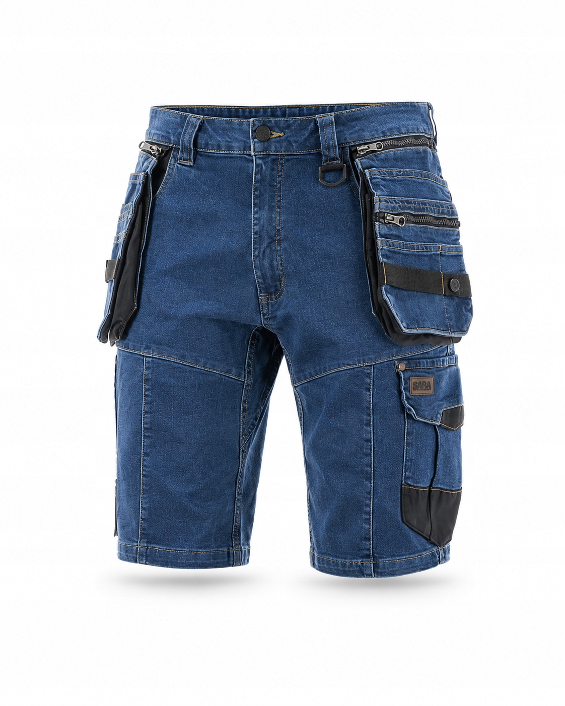 Krótkie spodenki robocze męskie Sara Coyote Jeans monterskie stretch Bhp XL