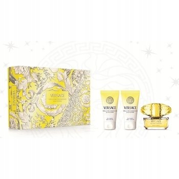 Versace Yellow Diamonds Dárková sada toaletní voda 50 ml sprchový gel 50 ml Yellow Diamonds