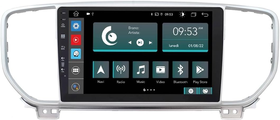 Autorádio s Gps Android pre Kia Sportage 2018-2022 Jf Sound