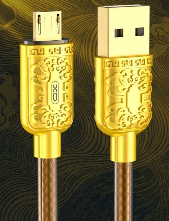 Kabel 3w1 USB-Lightning + USB-C + microUSB 1,2m 2,1A do iphona Smartfona Marka XO