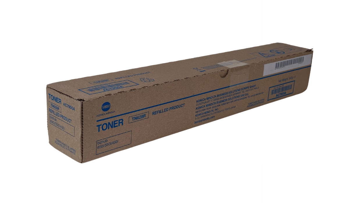 Refilovaný toner Konica Minolta TN-628 AC79050 K