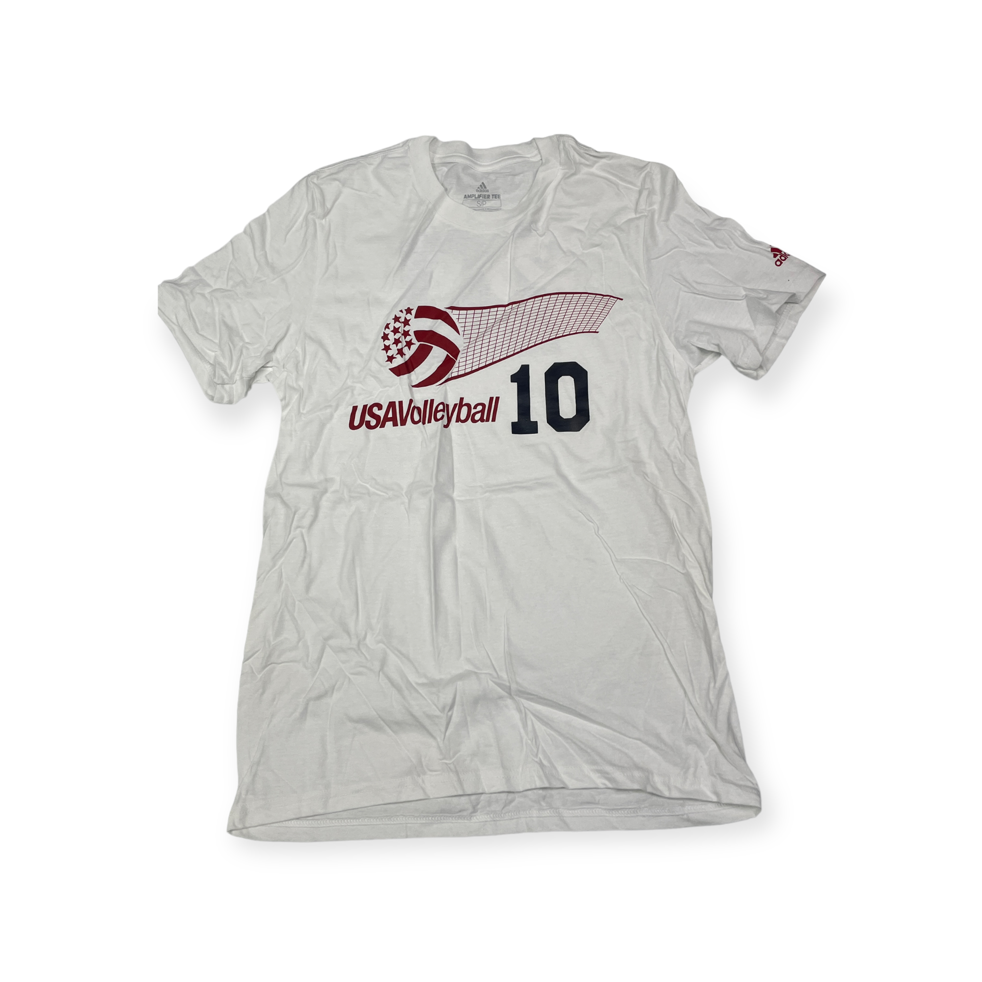 Koszulka męska biała ADIDAS VOLLEYBALL S 10