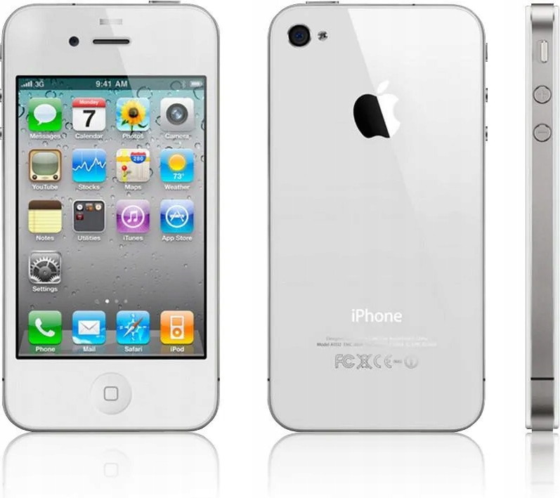Apple iPhone 4 16GB ホワイト 本体 Smartfon Apple iPhone 4 16 GB biały NOWY - Sklep, Opinie, Cena w