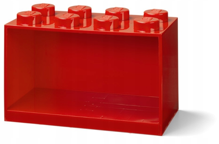 Police ve tvaru Lego kostky 41151730 červená