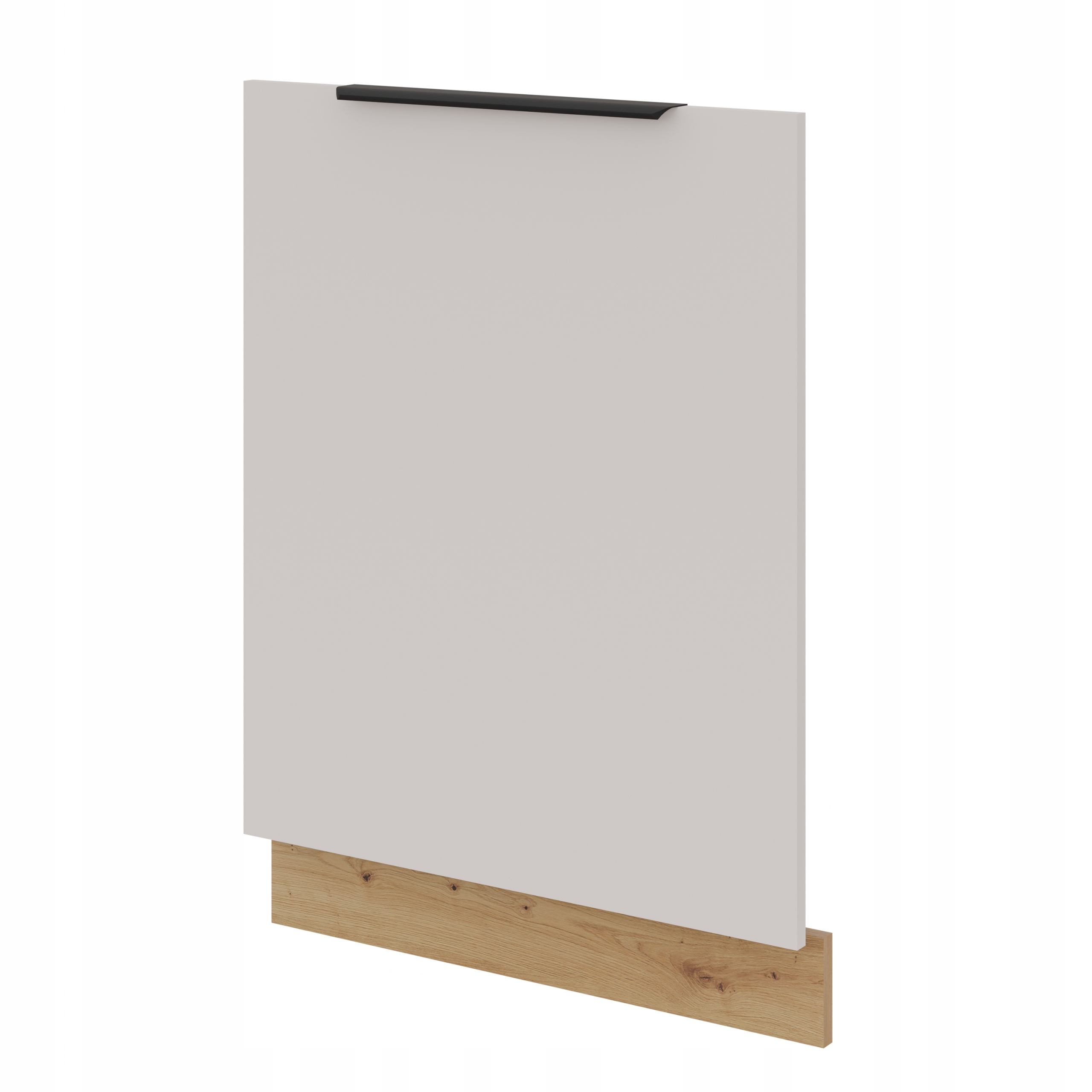 Panel, přední část pro vestavnou myčku nádobí 60 713x596. Kašmír Dub Artisan