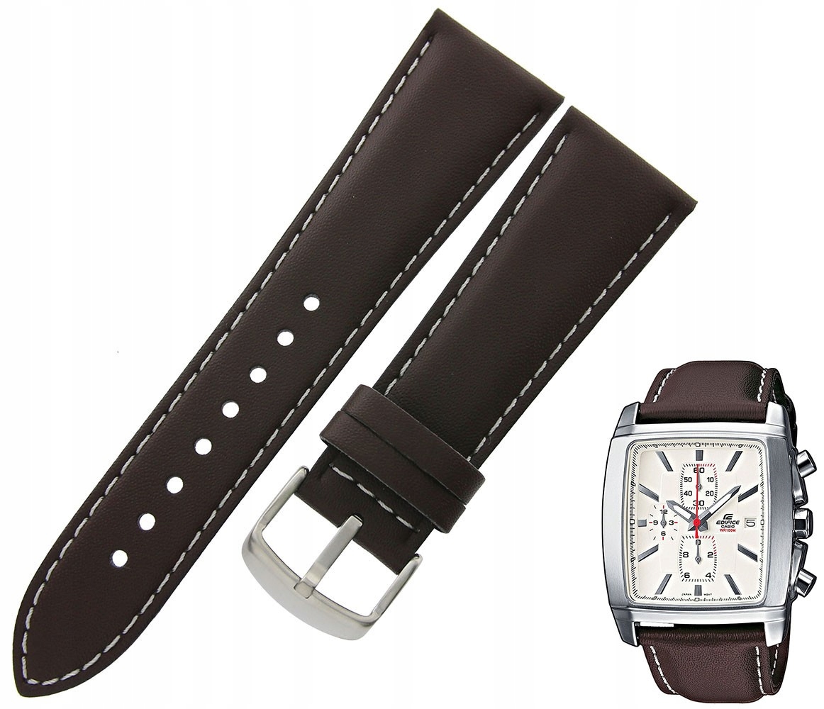 Řemínek k hodinkám Casio EF-509 EF-509L EF-509L-7AV 25 mm originální