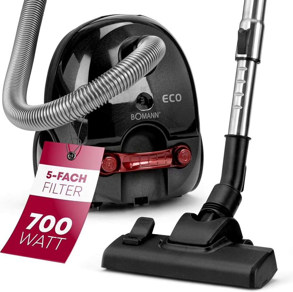 MOCNY ODKURZACZ TRADYCYJNY WORKOWY MIKROFILTRY DOMOWY OSZCZĘDNY TURBO