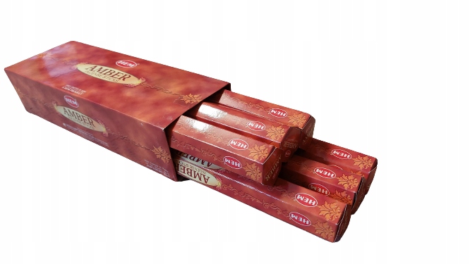 

Kadzidełka Zapach Amber Bursztyn Hem 120 szt.