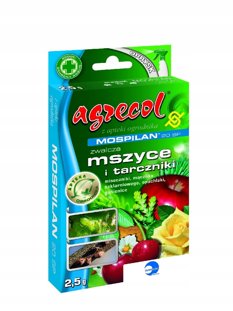 

Mospilan- szkodniki ,mszyca,stonka 2,5g /Agrecol/