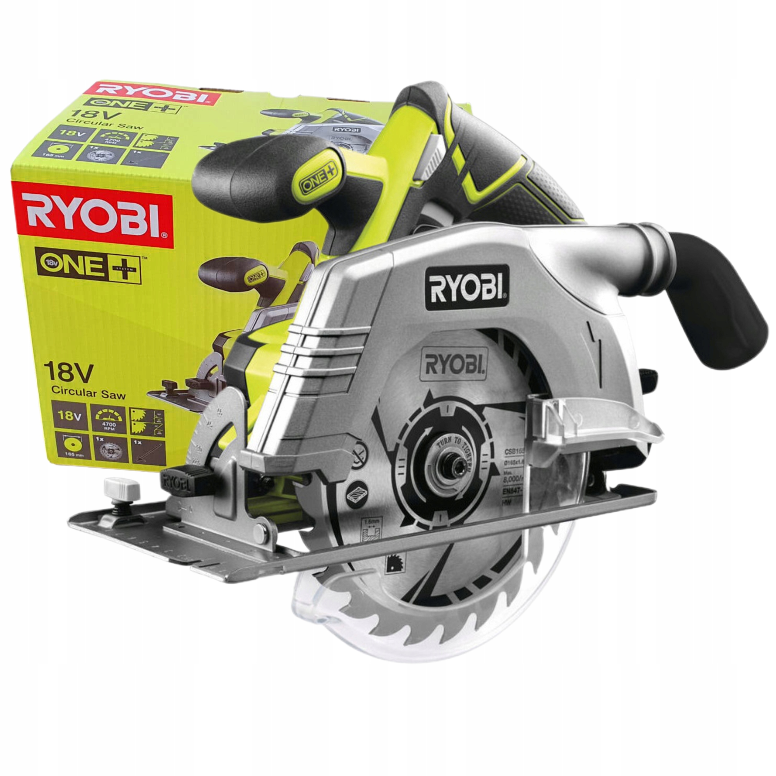 

Pilarka Piła Tarczowa Ryobi R18CS-0 18V One+ 165MM