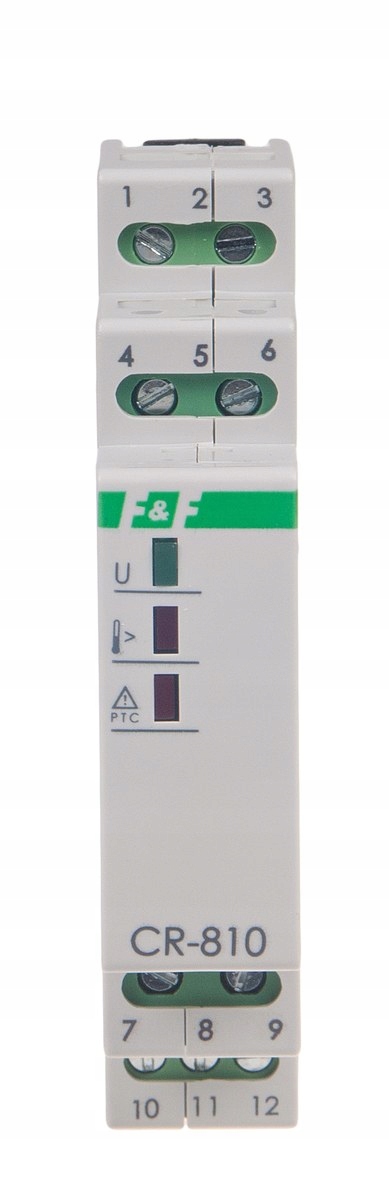 Odporový relé 16A Lišta CR-810