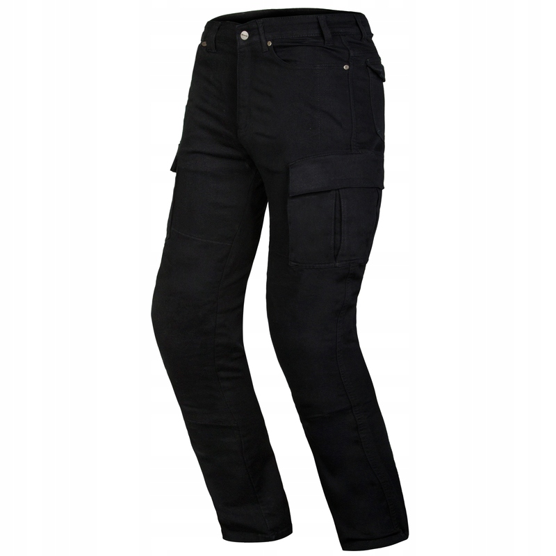 Motocyklové džínsové nohavice Ozone Shadow II Black 38/34
