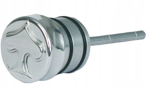 Zátka olejovej nádrže s bajonetom, Harley 00-17 Twin Cam Softail, leštená