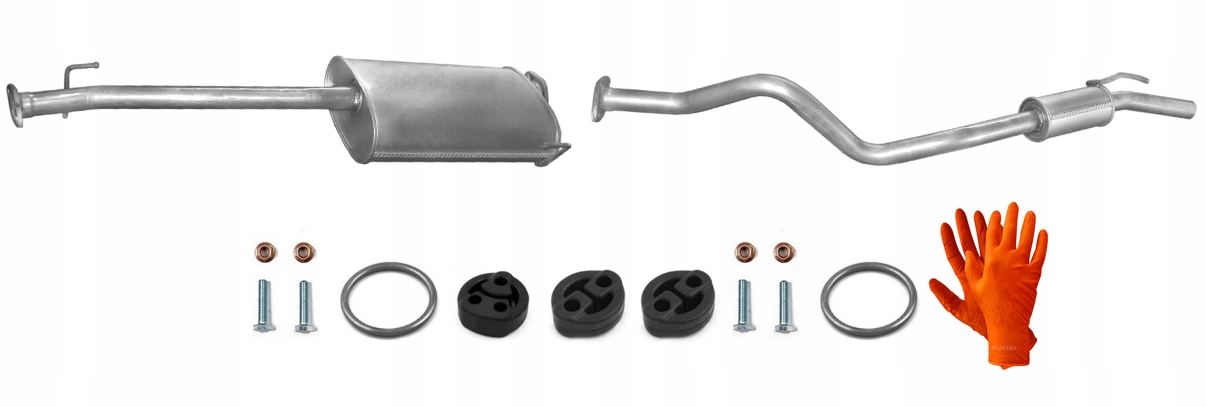 Toyota Hi-ace 2.4 D 2.4 Td 58-66 kW (1995-4/1998) Tlumič