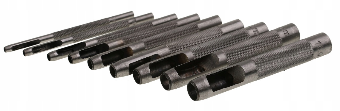 

Przebijaki Do Skóry 9 sztuk 2,5-10 mm Zestaw