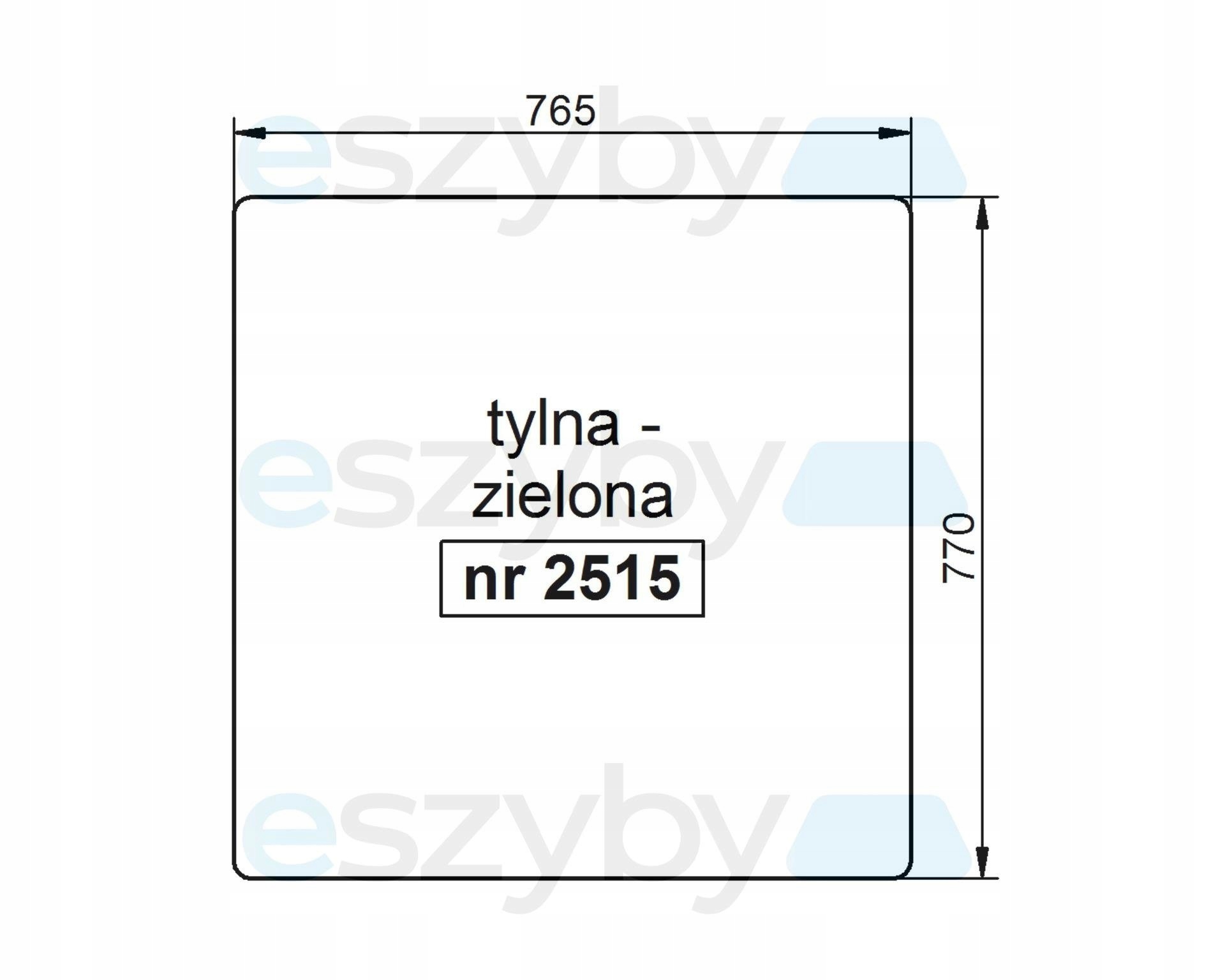 čelní sklo traktor Renault 891-1451.4 891S-1181.4 zadní