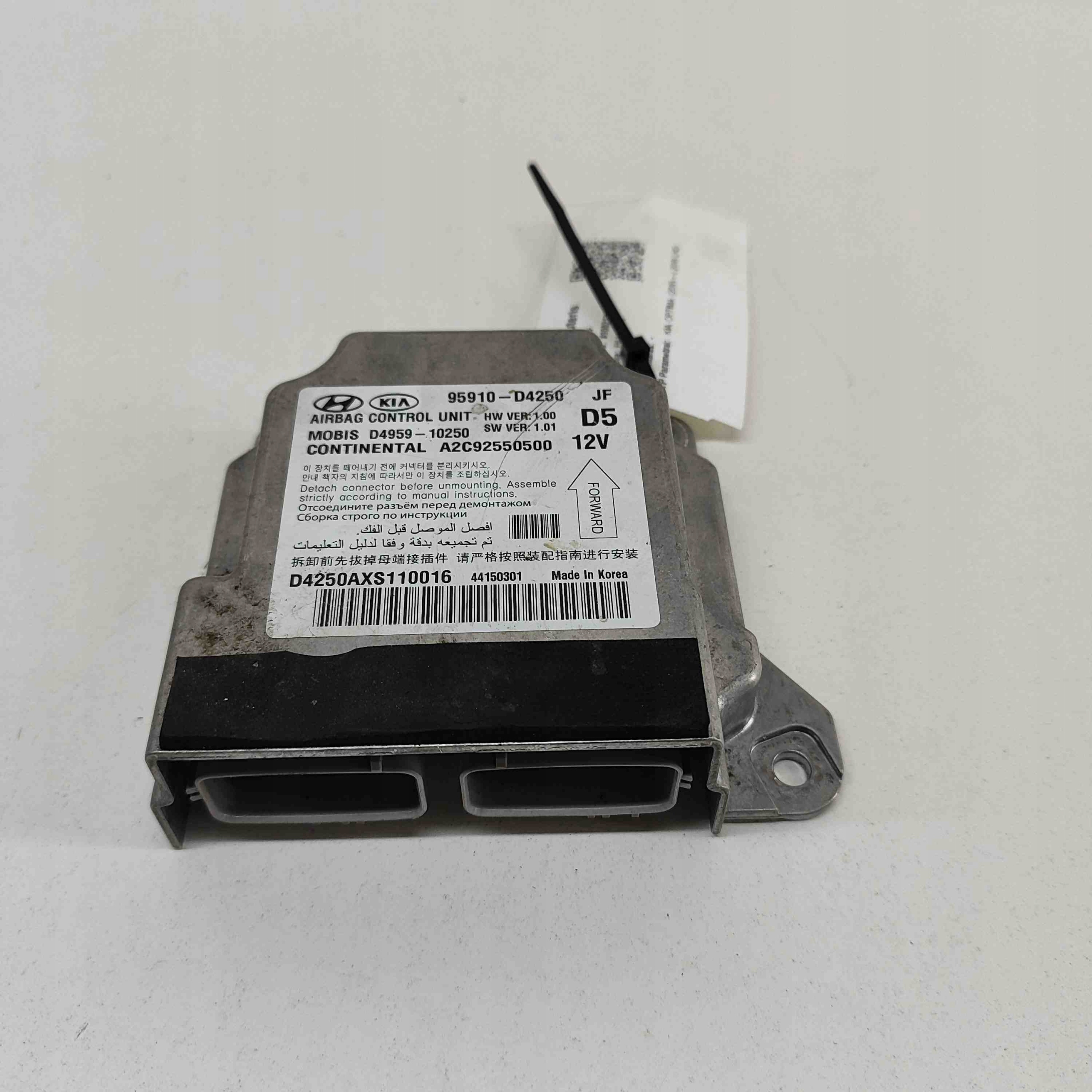 2016 kia OPTIMA БЛОК УПРАВЛЕНИЯ airbag D495910250