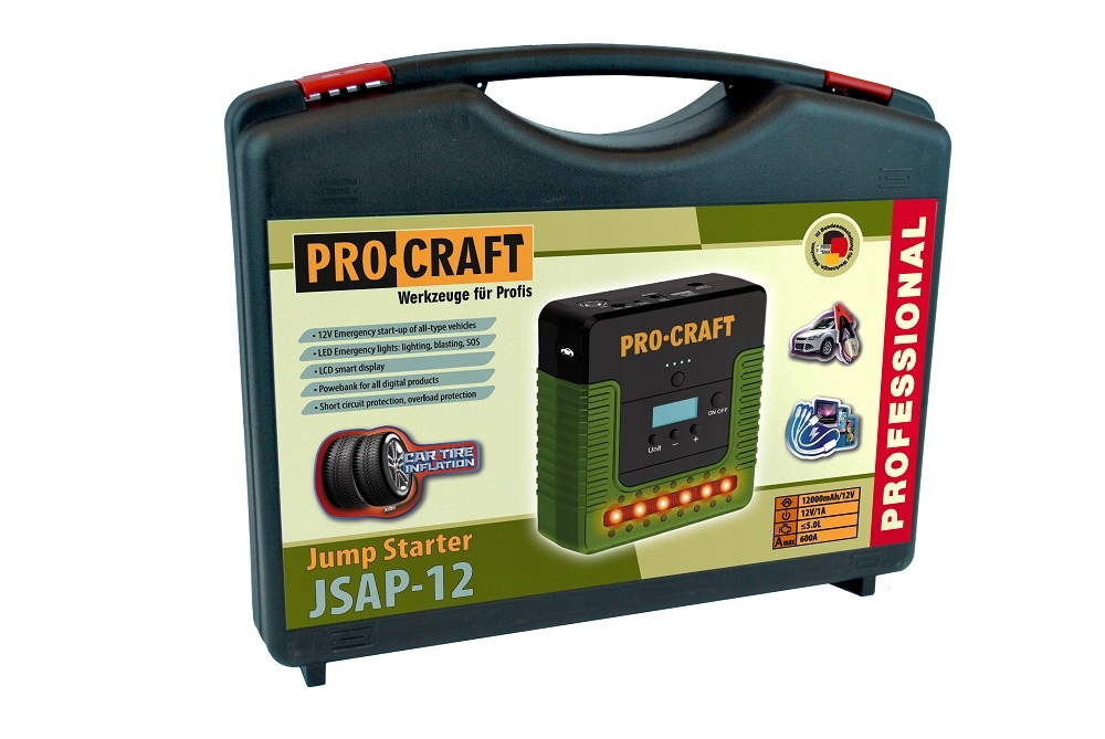 Urządzenie rozruchowe Procraft JSAP-12 Model JSAP-12