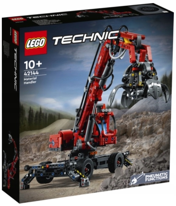 

Klocki Lego Technic 42144 Dźwig Z Chwytakiem