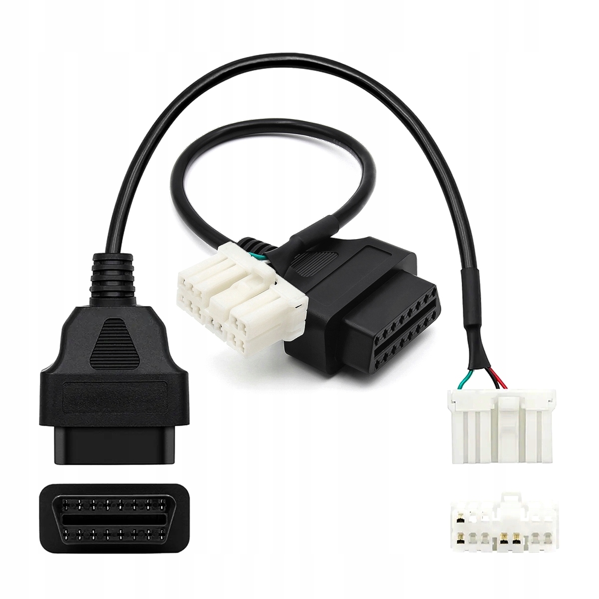 Tesla 12 pin 12PIN do X S Adapter Przejściówka Kabel OBD2 Obd 2 Sprawdzony