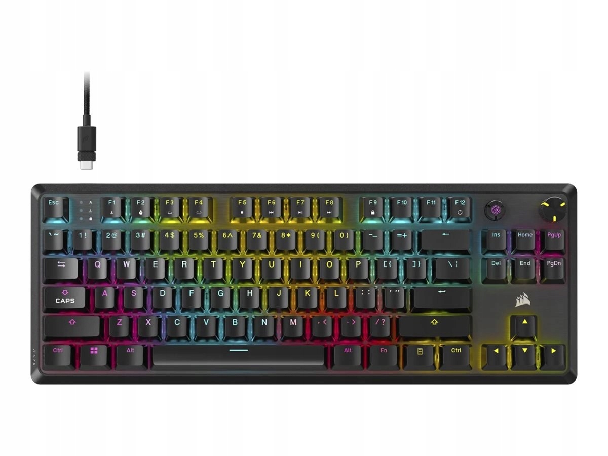 Corsair K70 Core Tkl Mechanická herní klávesnice bez klávesnice Přepínač