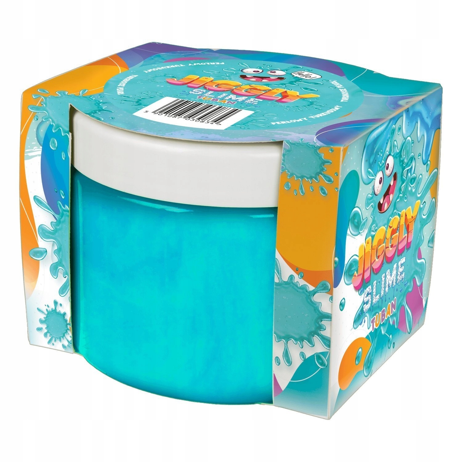 

Tuban, Jiggly Slime Turkusowy perłowy 500g