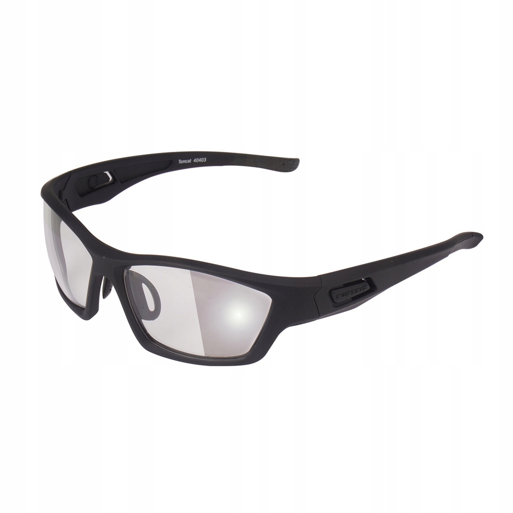 Swiss Eye Okulary fotochromowe balistyczne Tomcat Czarny/Clear Smoke