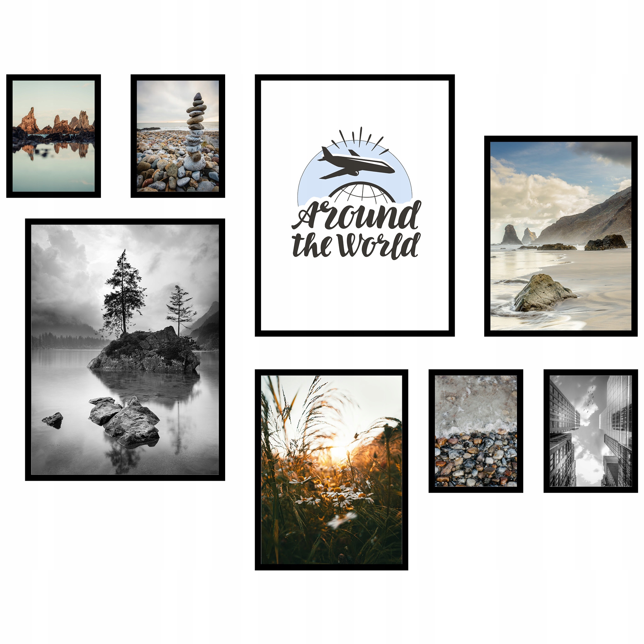 Plakáty Sada Sada 8ks nástěnná galerie